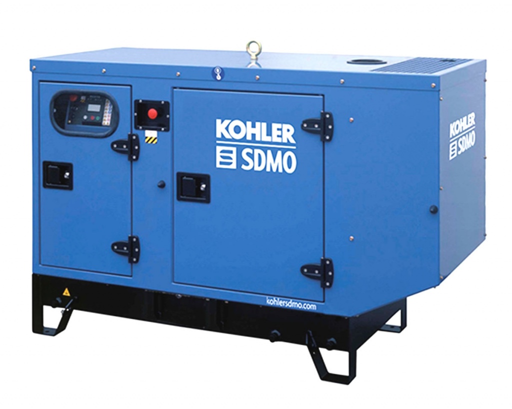 Однофазный дизельный  генератор SDMO K17M  ( 17.2 кВт )