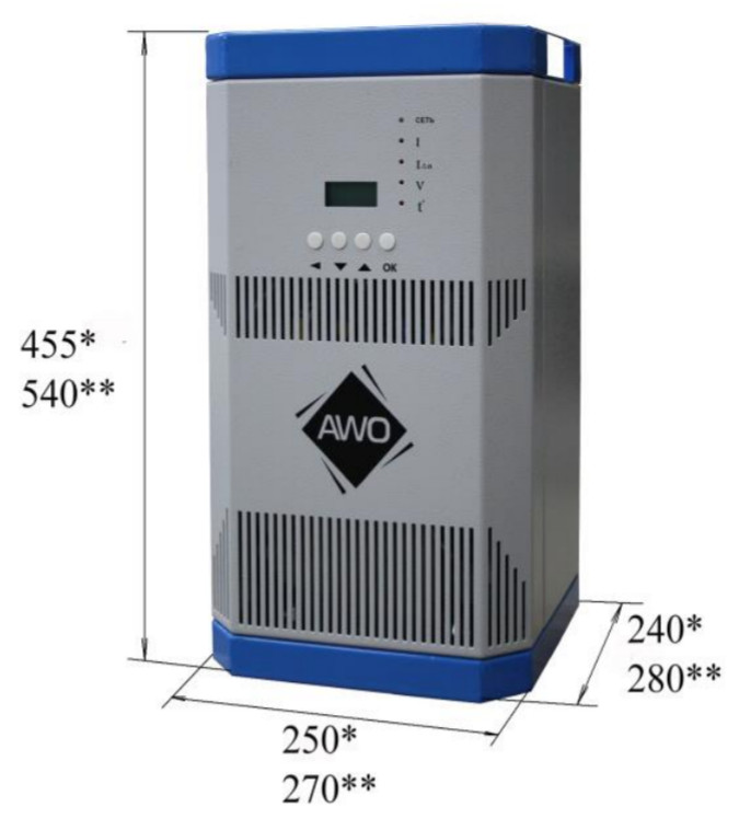 Однофазный стабилизатор напряжения AWATTOM СНОПТ(Sun) (3,5 кВт)