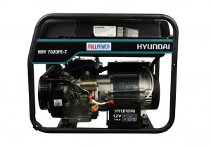 картинка Бензиновый генератор Hyundai HHY 9020FE-T ( 6.5 кВт ) магазин Mega Sklad