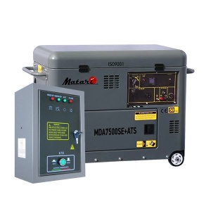 Однофазный дизельный генератор MATARI MDA 7500SE-ATS ( 5 кВт )