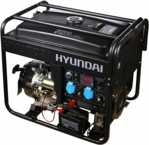 картинка Однофазный сварочный дизельный генератор  Hyundai HYW 210AC ( 5 кВт ) магазин Mega Sklad