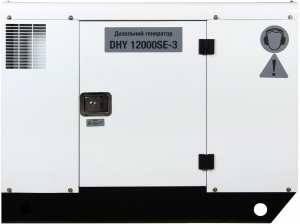 картинка Трехфазный дизельный генератор Hyundai DHY 12000SE-3 ( 11 кВт ) магазин Mega Sklad