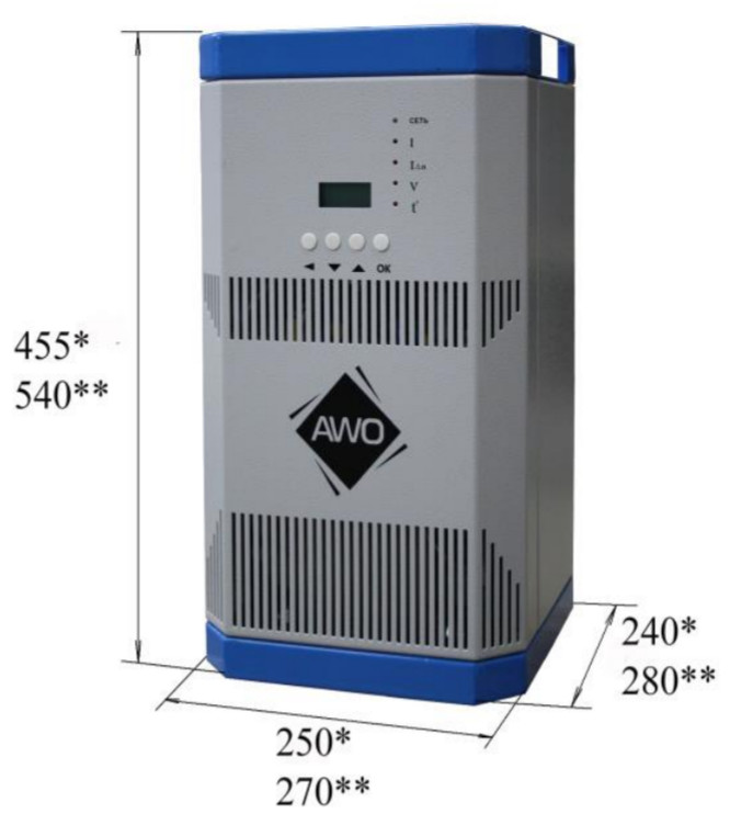 Однофазный стабилизатор напряжения AWATTOM СНОПТ(Ш) (7,0 кВт)