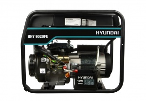 картинка Однофазный бензиновый генератор Hyundai HHY 9020FE ( 6.5 кВт ) магазин Mega Sklad