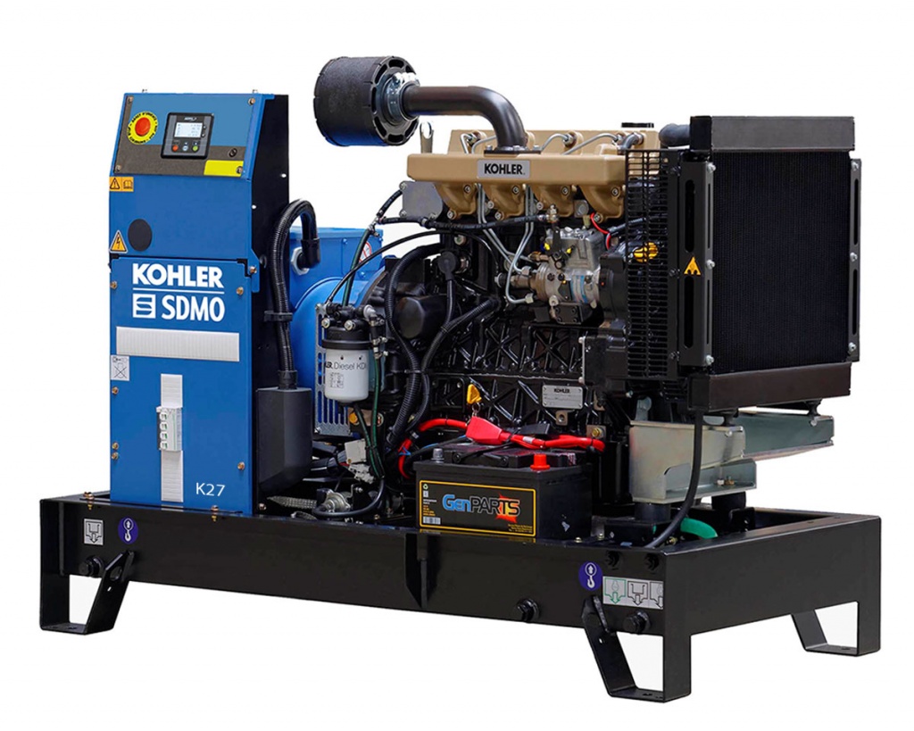 Трехфазный дизельный генератор SDMO K27 ( 21.2 кВт )