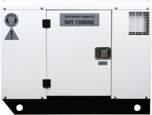 картинка Однофазный дизельный генератор Hyundai DHY 12000SE ( 11 кВт ) магазин Mega Sklad
